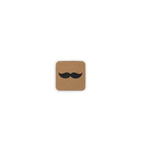 Moustache Tactical Patch 1X1 Cordura Morale Patch by Alpinhound Supply