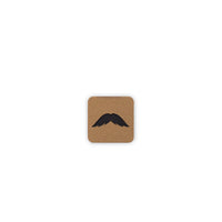Moustache Tactical Patch 1X1 Cordura Morale Patch by Alpinhound Supply