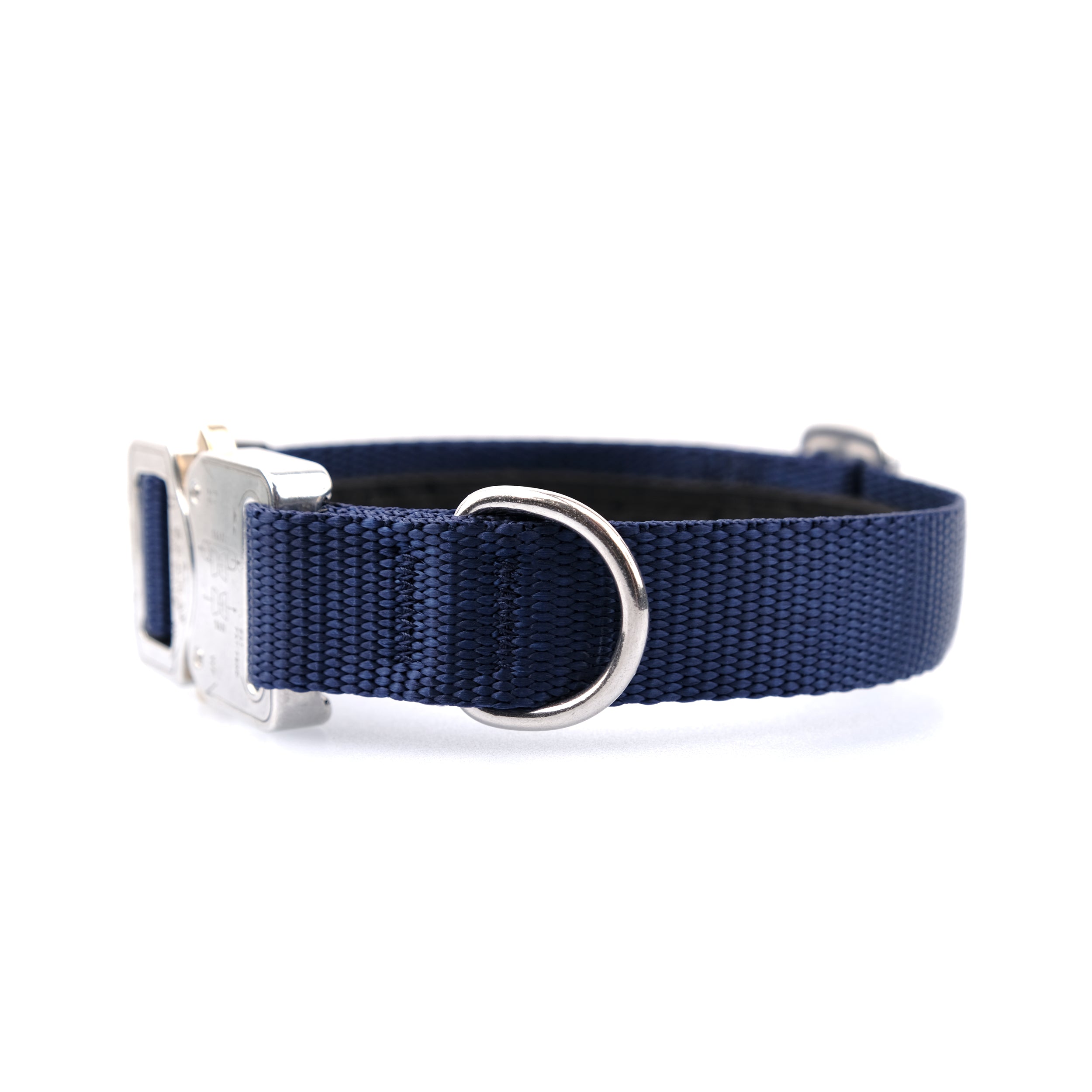Cobra Buckle Dog Collar Navy Alpinhound Pet Co.
