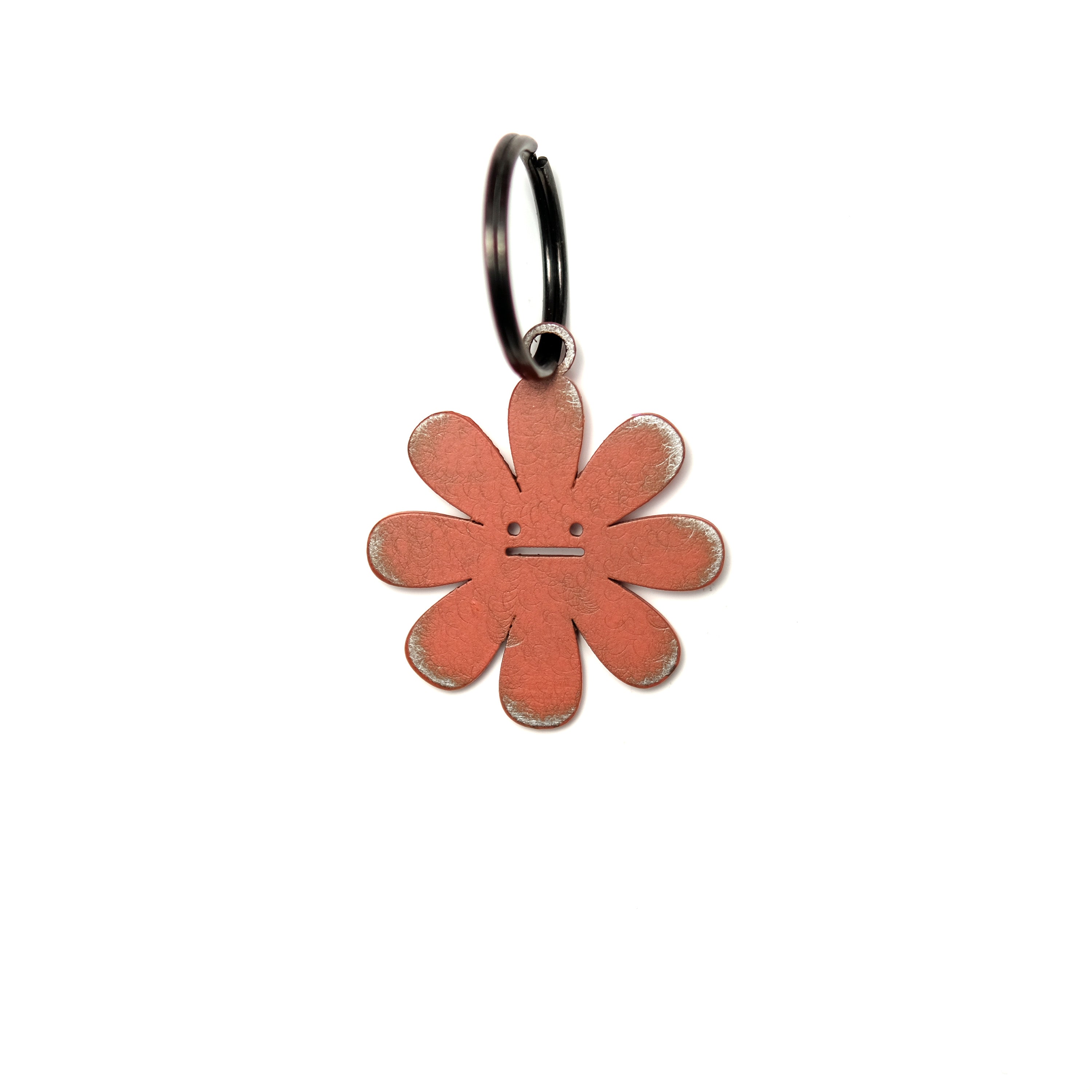 Emotionally Unavailable Flower Steel Forge™ Tag | Keychain & Bag Charm