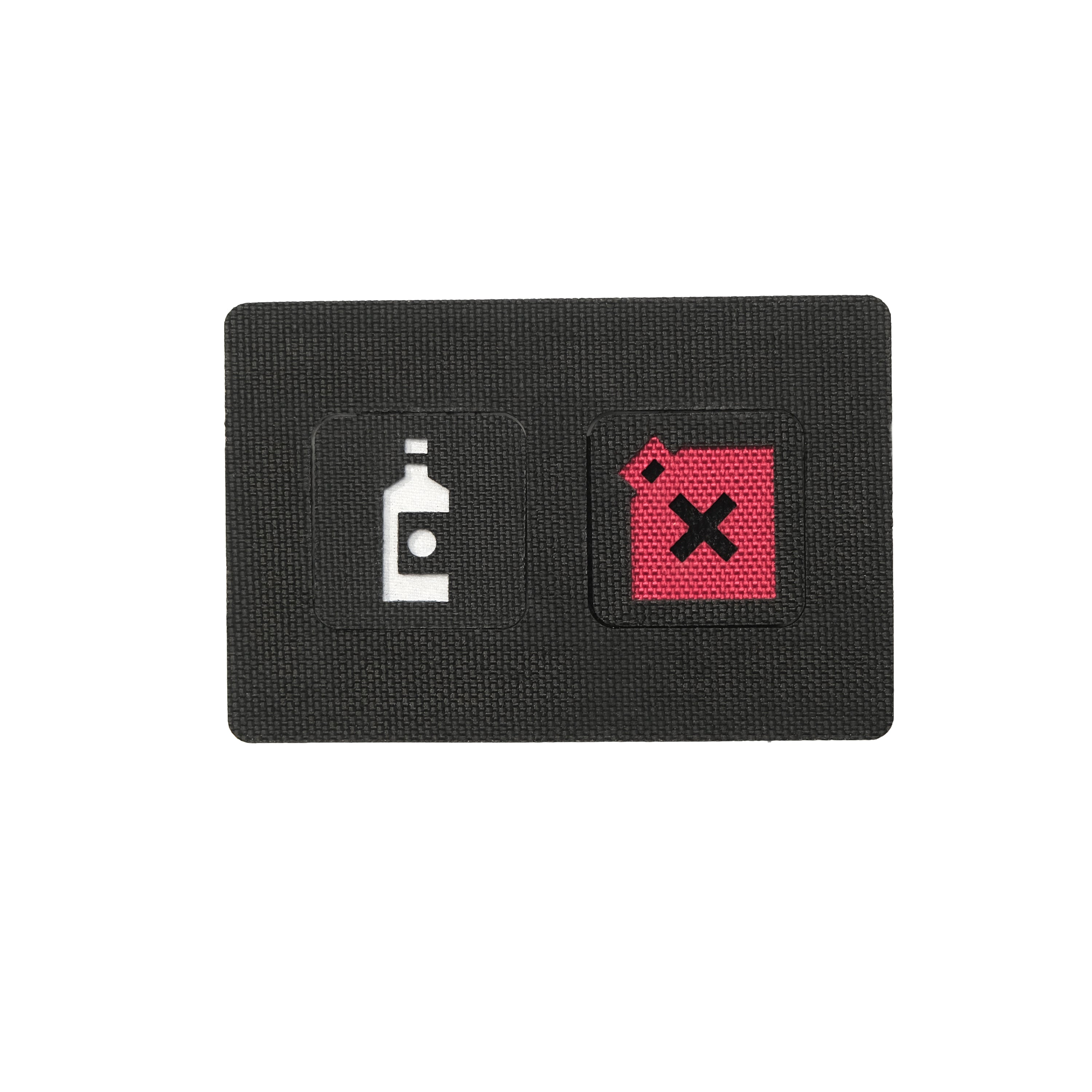 Double Mini Patch Frame 2X3 Cordura Morale Patch by Alpinhound Supply