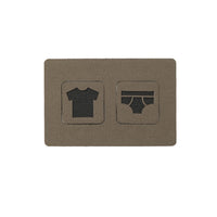 Double Mini Patch Frame 2X3 Cordura Morale Patch by Alpinhound Supply