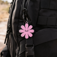Emotionally Unavailable Flower Steel Forge™ Tag | Keychain & Bag Charm