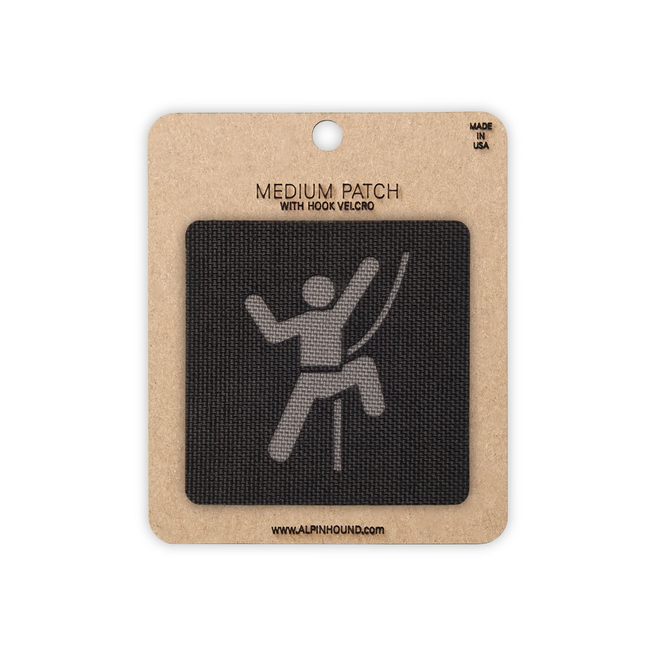 Écusson tactique d'alpiniste 2x2 Cordura par Alpinhound Supply