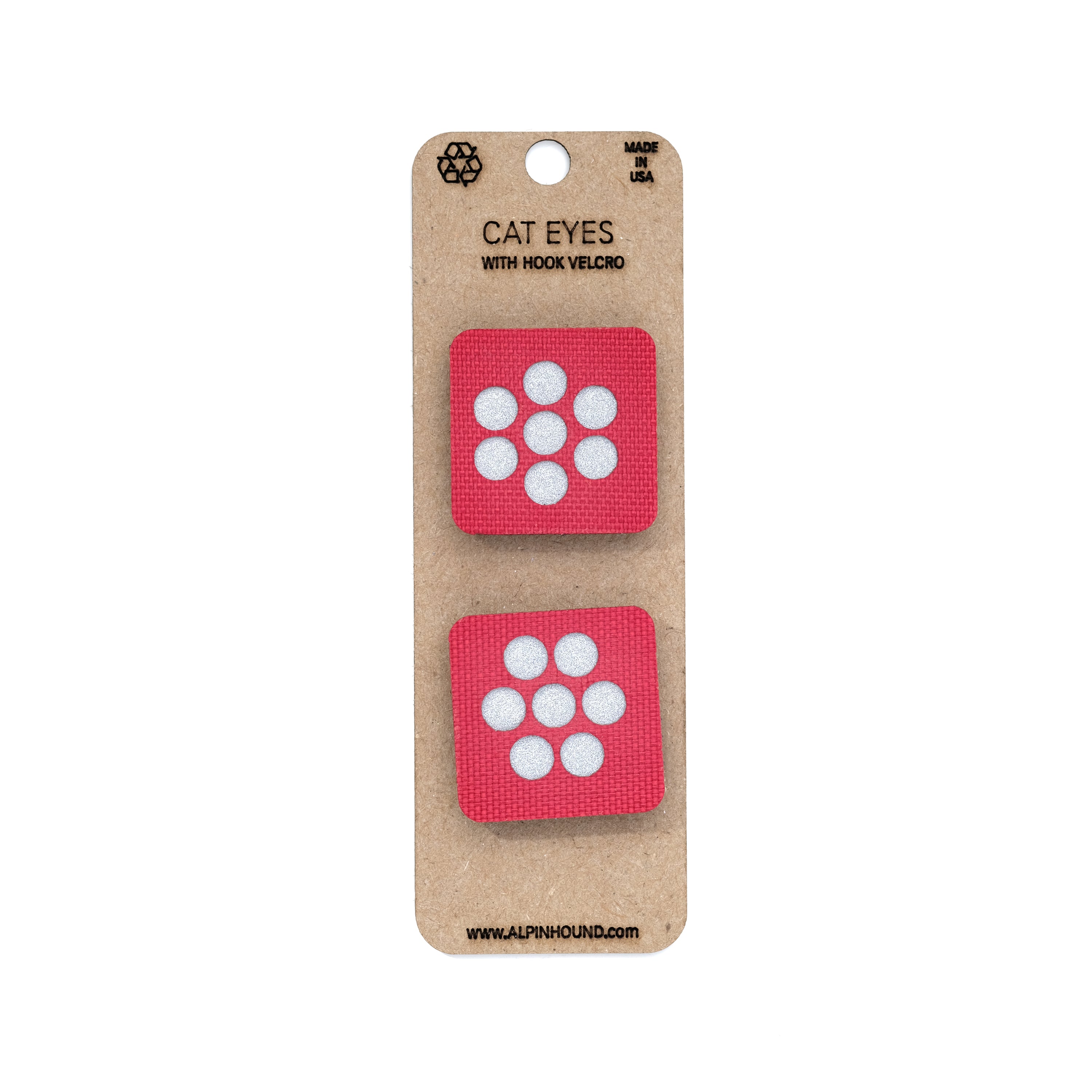 Reflective Cat Eye Tactical Patch Set 1X1