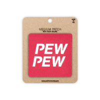 PEW PEW Tactical Patch 2X2 Cordura Morale Patch