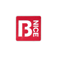 B NICE Parody Blood Type Tactical Morale Patch 2X2