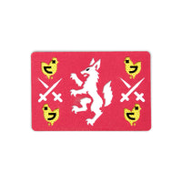 Heraldic Fox 3x2 Cordura Tactical Morale Patch