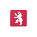 Heraldic Grizzly Bear 2x2 Cordura Tactical Morale Patch