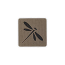 Dragonfly Tactical Patch Black 2X2 Cordura Morale Patch by Alpinhound Supply