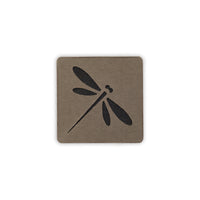 Dragonfly Tactical Patch Black 2X2 Cordura Morale Patch by Alpinhound Supply