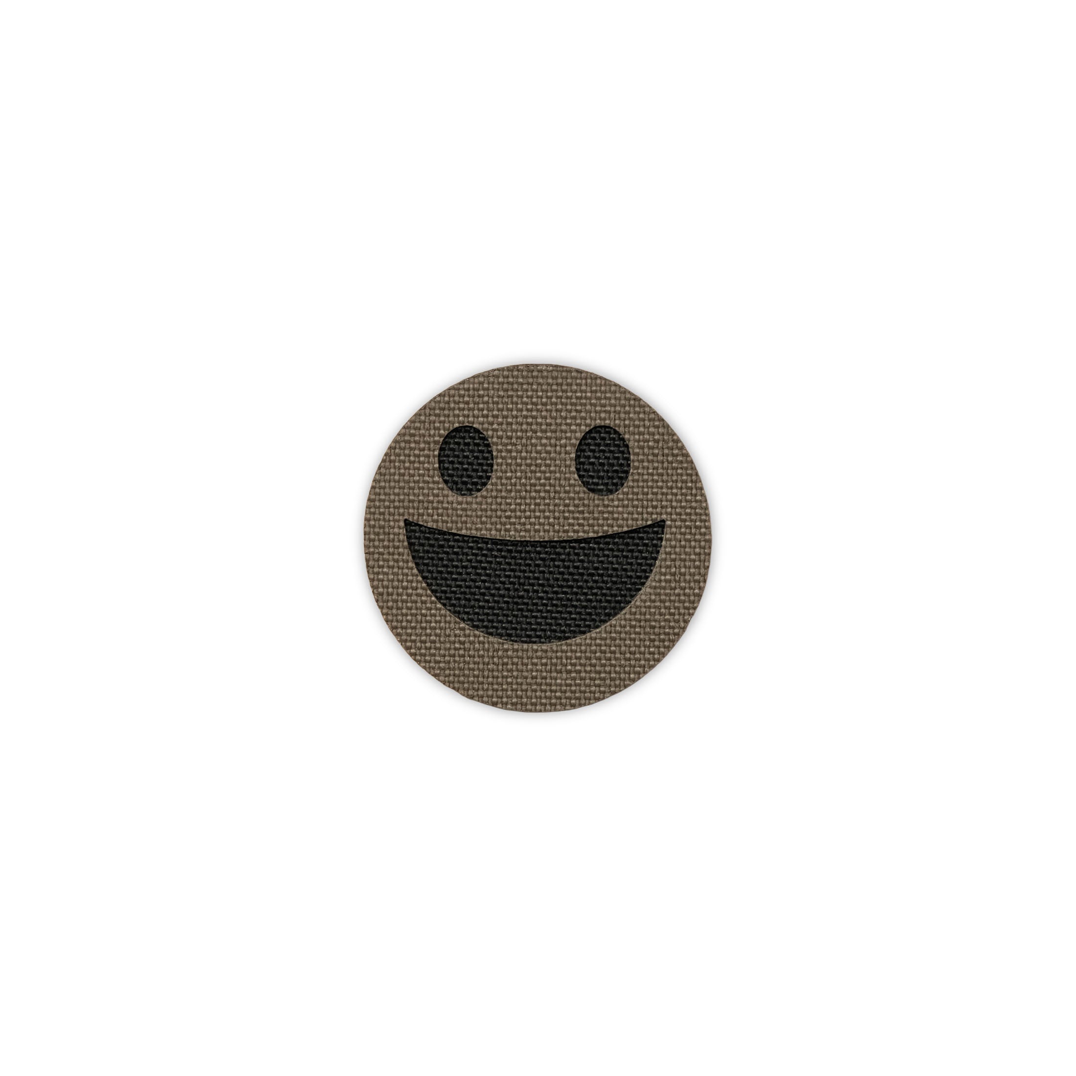 Smiley Face Tactical Patch 1.5 Cordura Morale Patch by Alpinhound Supply