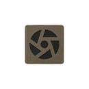 Camera Shutter Tactical Patch 2X2 Cordura Morale Patch by Alpinhound Supply