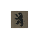 Heraldic Grizzly Bear 2x2 Cordura Tactical Morale Patch