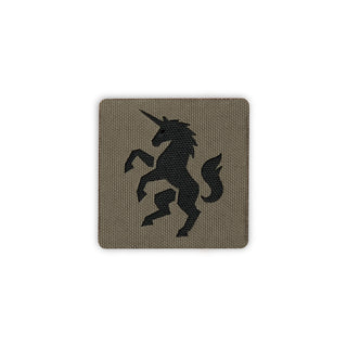 Heraldic Unicorn 2x2 Cordura Tactical Morale Patch