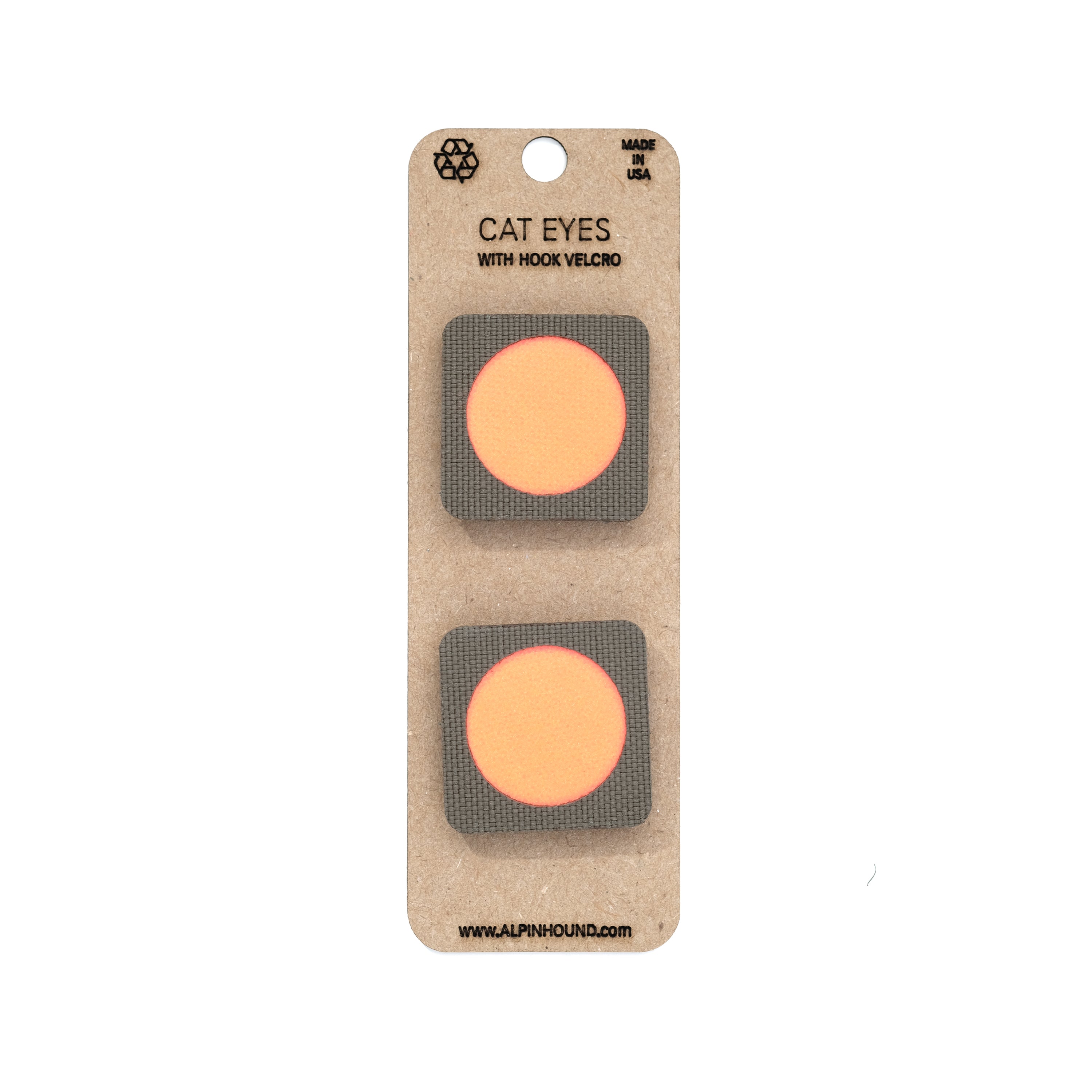 Reflective Cat Eye Tactical Patch Set 1X1