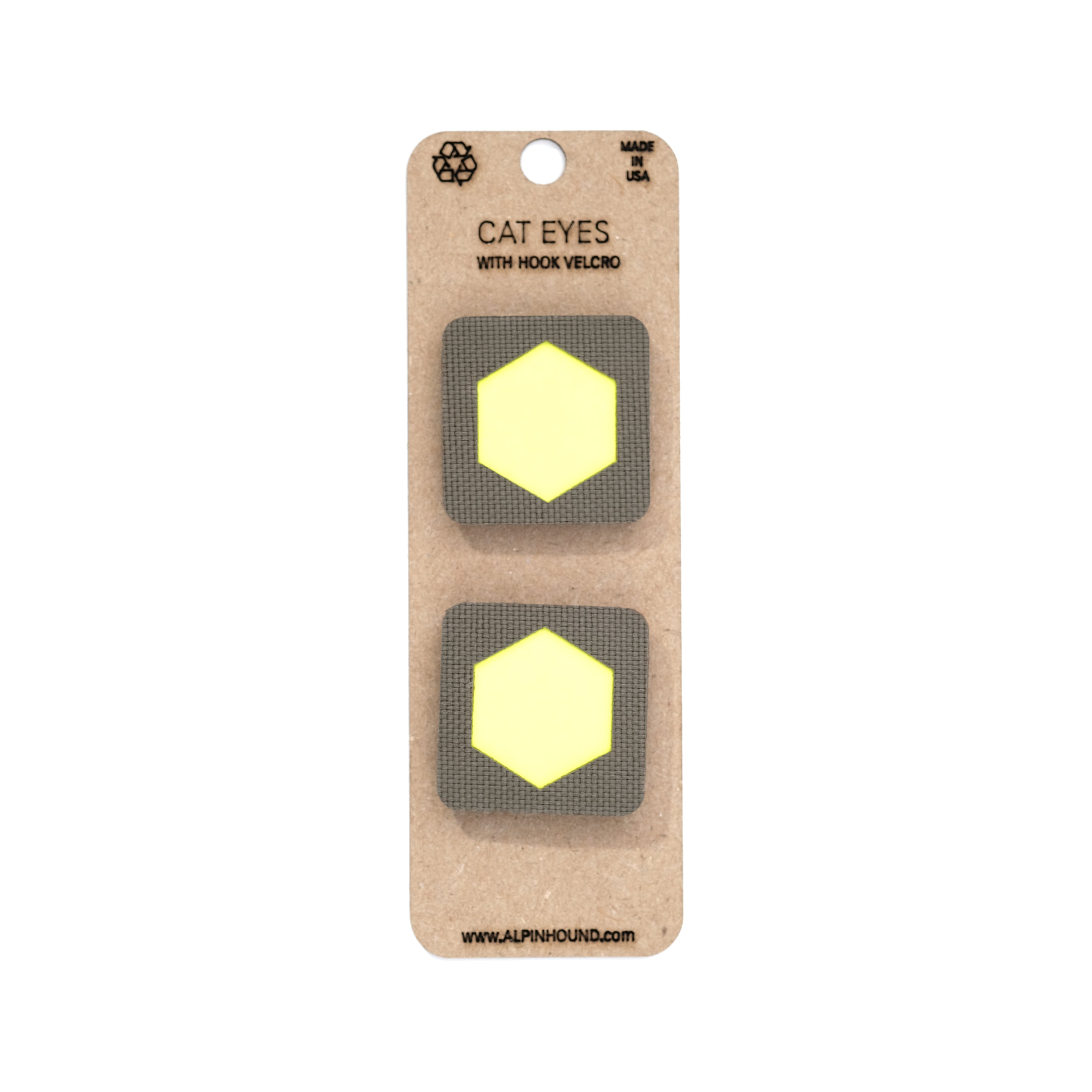 Reflective Cat Eye Tactical Patch Set 1X1