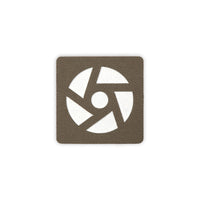 Camera Shutter Tactical Patch 2X2 Cordura Morale Patch by Alpinhound Supply