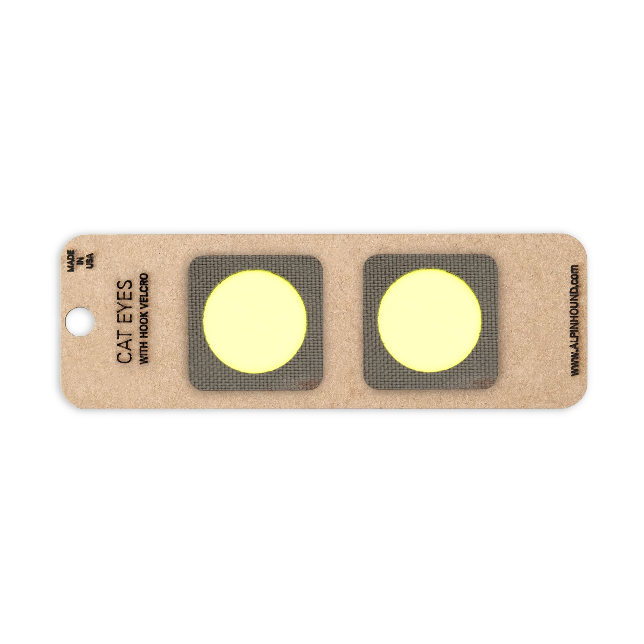 Cat Eyes Tactical Patch Set 1X1 Cordura Morale Patch by Alpinhound Supply