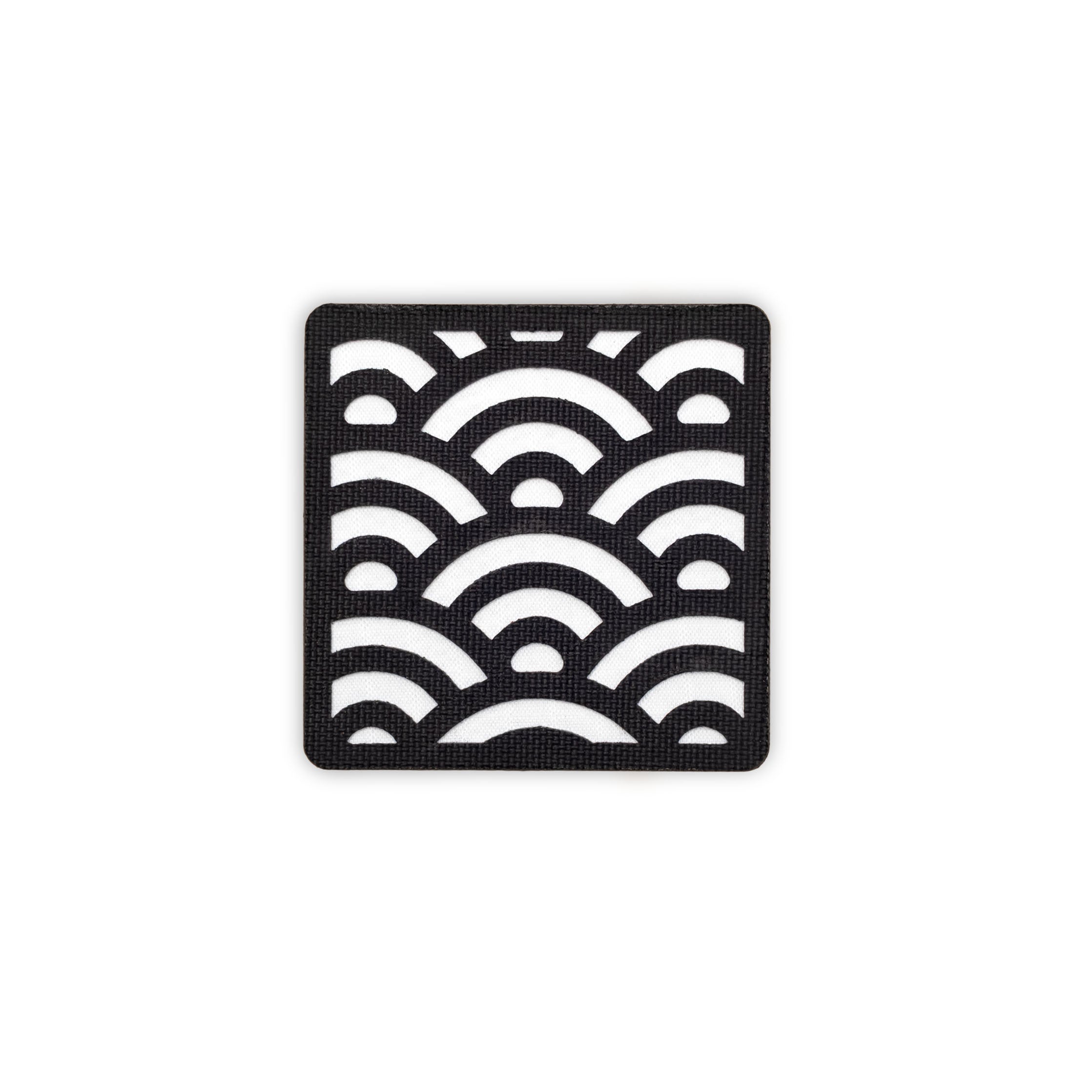 Seigaiha Wave Tactical Patch 2X2