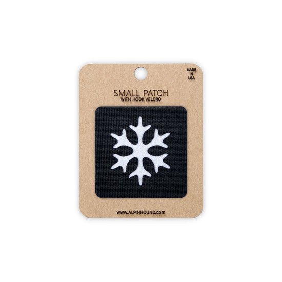 Snowflake Tactical Patch 1.5X1.5 Cordura Morale Patch by Alpinhound Supply