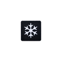 Snowflake Tactical Patch 1.5X1.5 Cordura Morale Patch by Alpinhound Supply