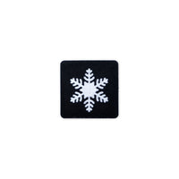 Snowflake Tactical Patch 1.5X1.5 Cordura Morale Patch by Alpinhound Supply