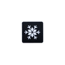 Snowflake Tactical Patch 1.5X1.5 Cordura Morale Patch by Alpinhound Supply