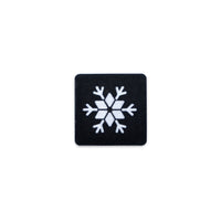 Snowflake Tactical Patch 1.5X1.5 Cordura Morale Patch by Alpinhound Supply