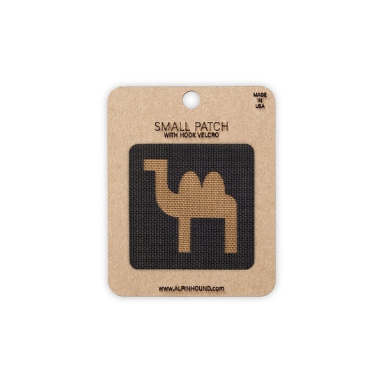 Camel Tactical Patch 1.5X1.5 Cordura Morale Patch by Alpinhound Supply
