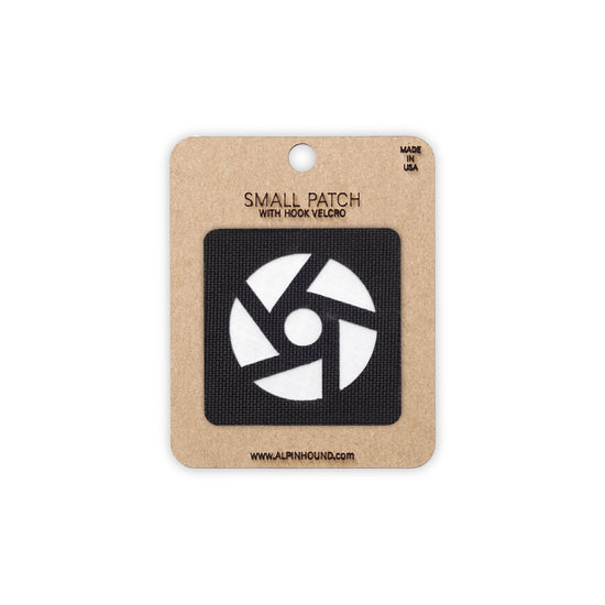 Camera Shutter Tactical Patch 1.5X1.5 Cordura Morale Patch by Alpinhound Supply