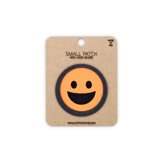 Smiley Face Tactical Patch 1.5 Cordura Morale Patch by Alpinhound Supply