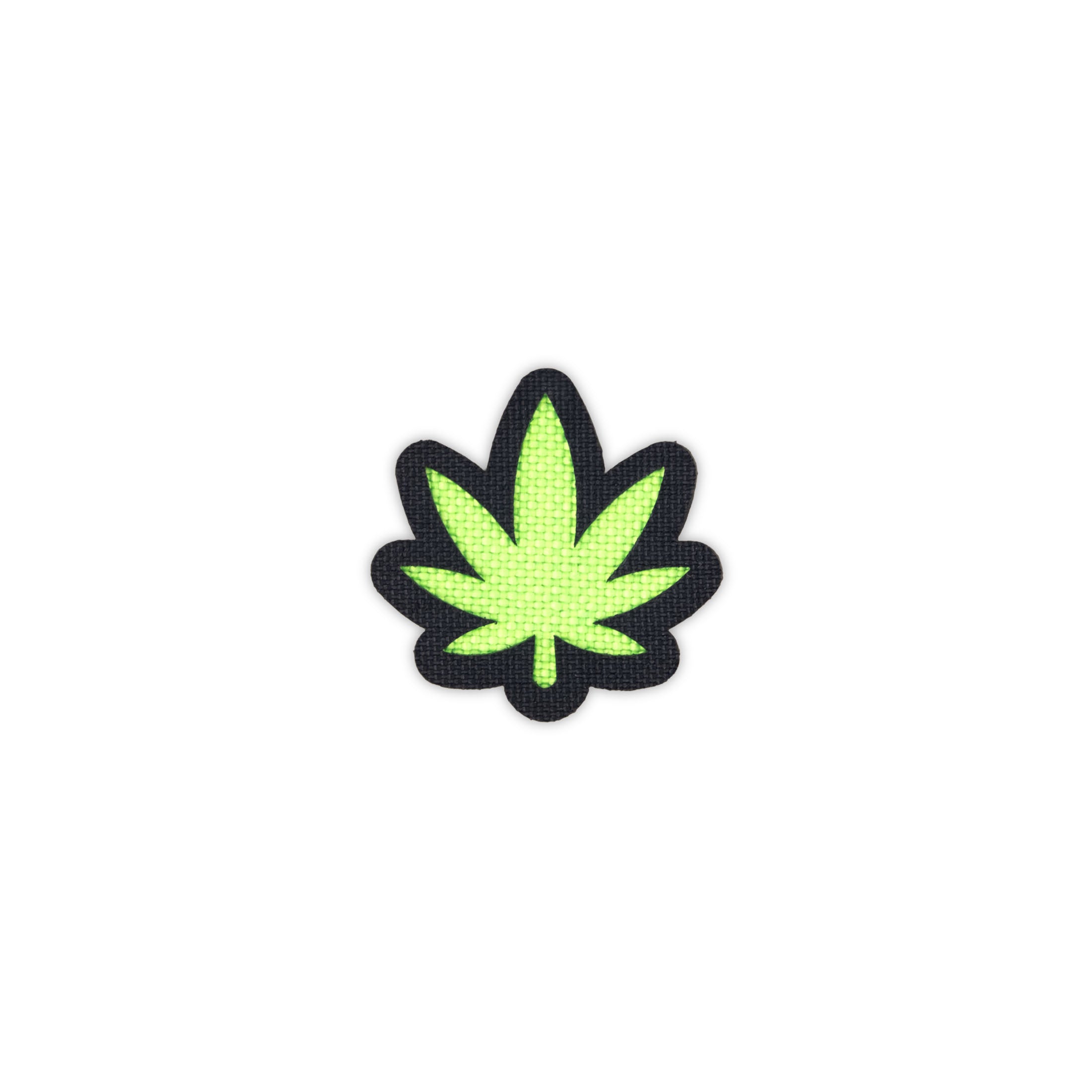 Pot Leaf Tactical Patch Cordura Morale Patch by Alpinhound Supply Cordura Morale Patch