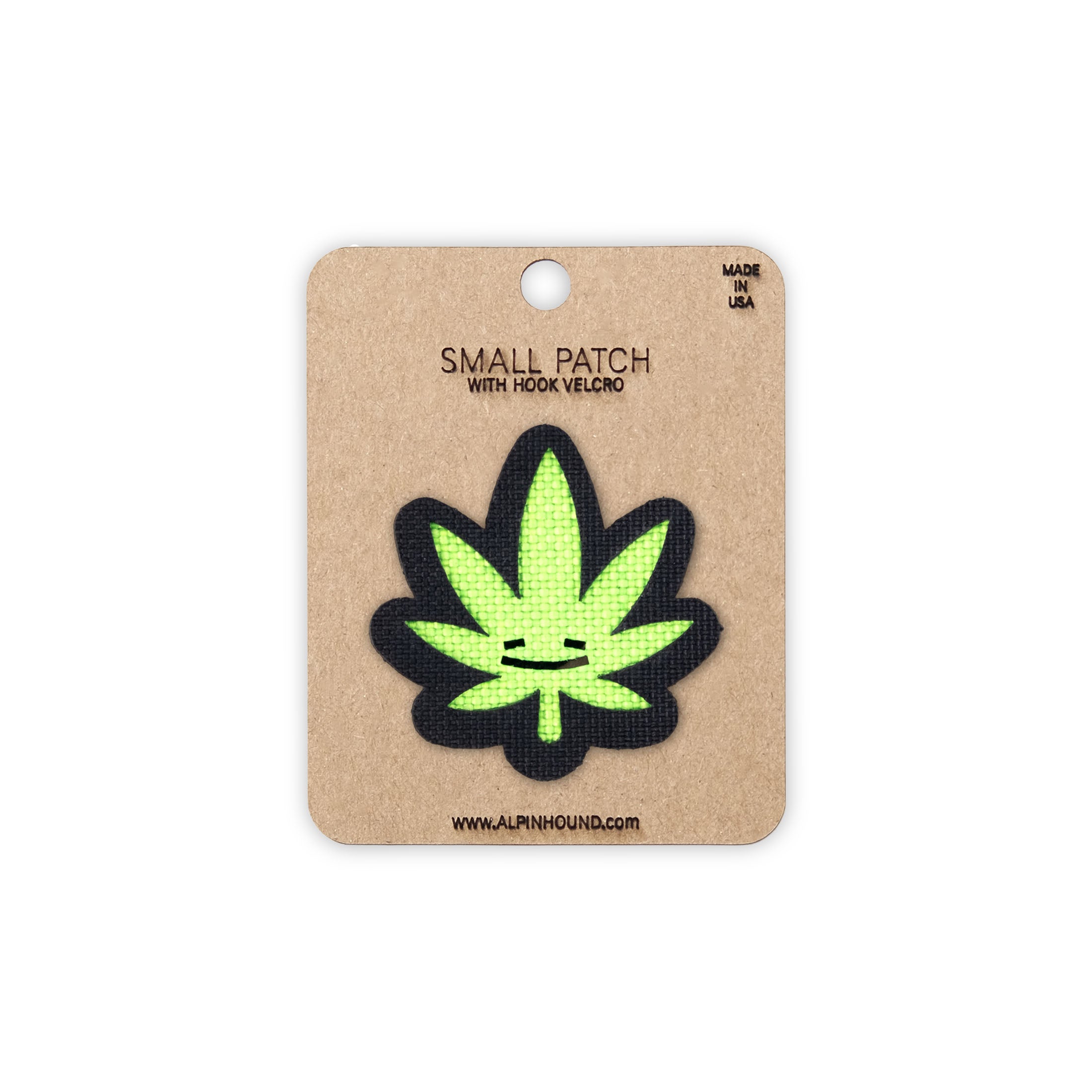 Pot Leaf Tactical Patch Cordura Morale Patch by Alpinhound Supply Cordura Morale Patch