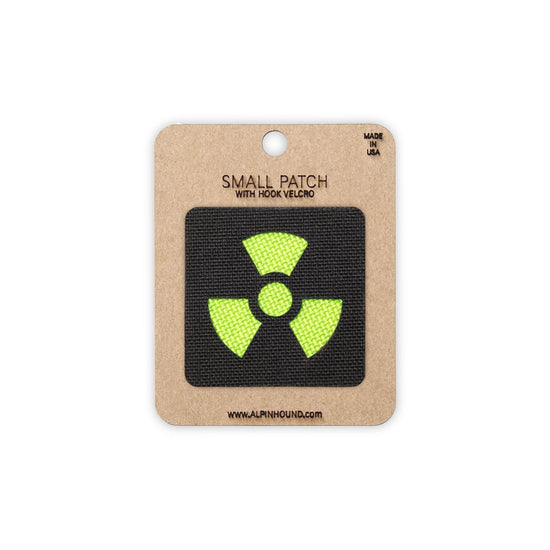 Toxic Tactical Patch 1.5X1.5 Cordura Morale Patch by Alpinhound Supply