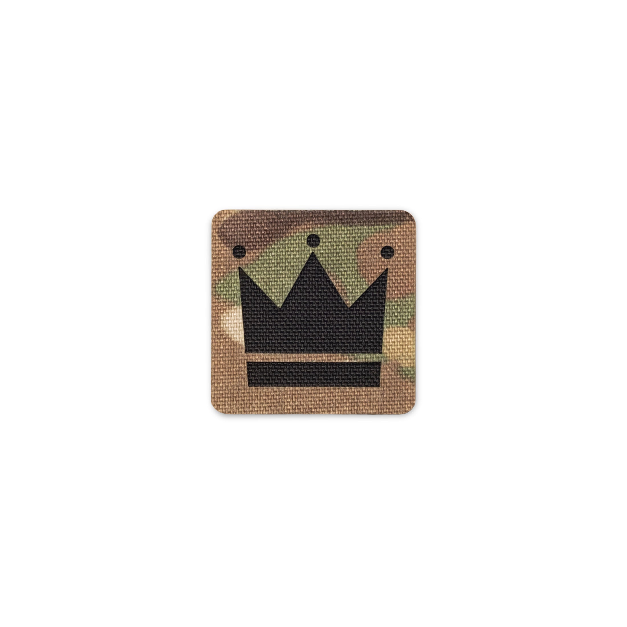 Crown Tactical Patch 1.5X1.5 Cordura Morale Patch by Alpinhound Supply