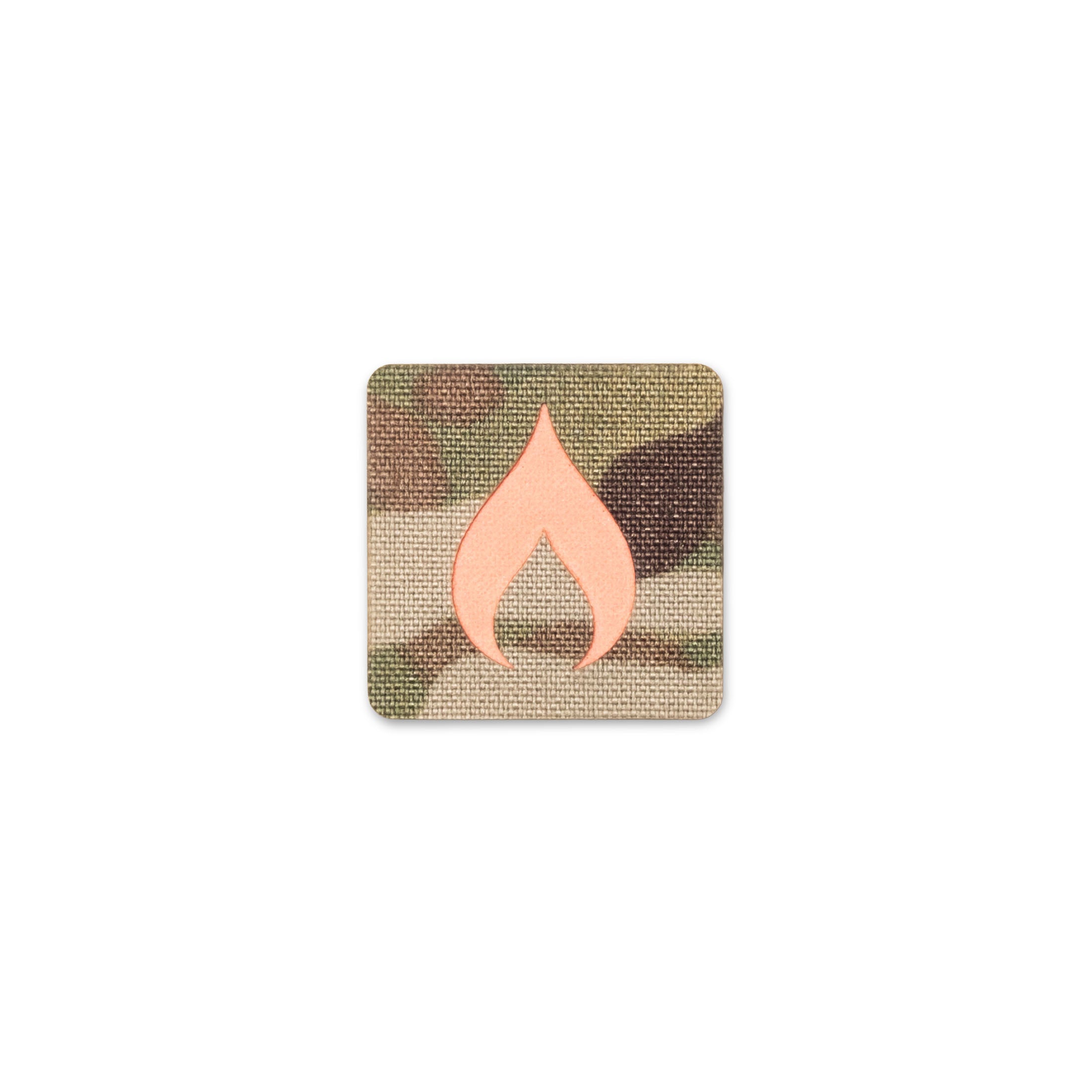 Flame Tactical Patch 1.5X1.5 Cordura Morale Patch by Alpinhound Supply