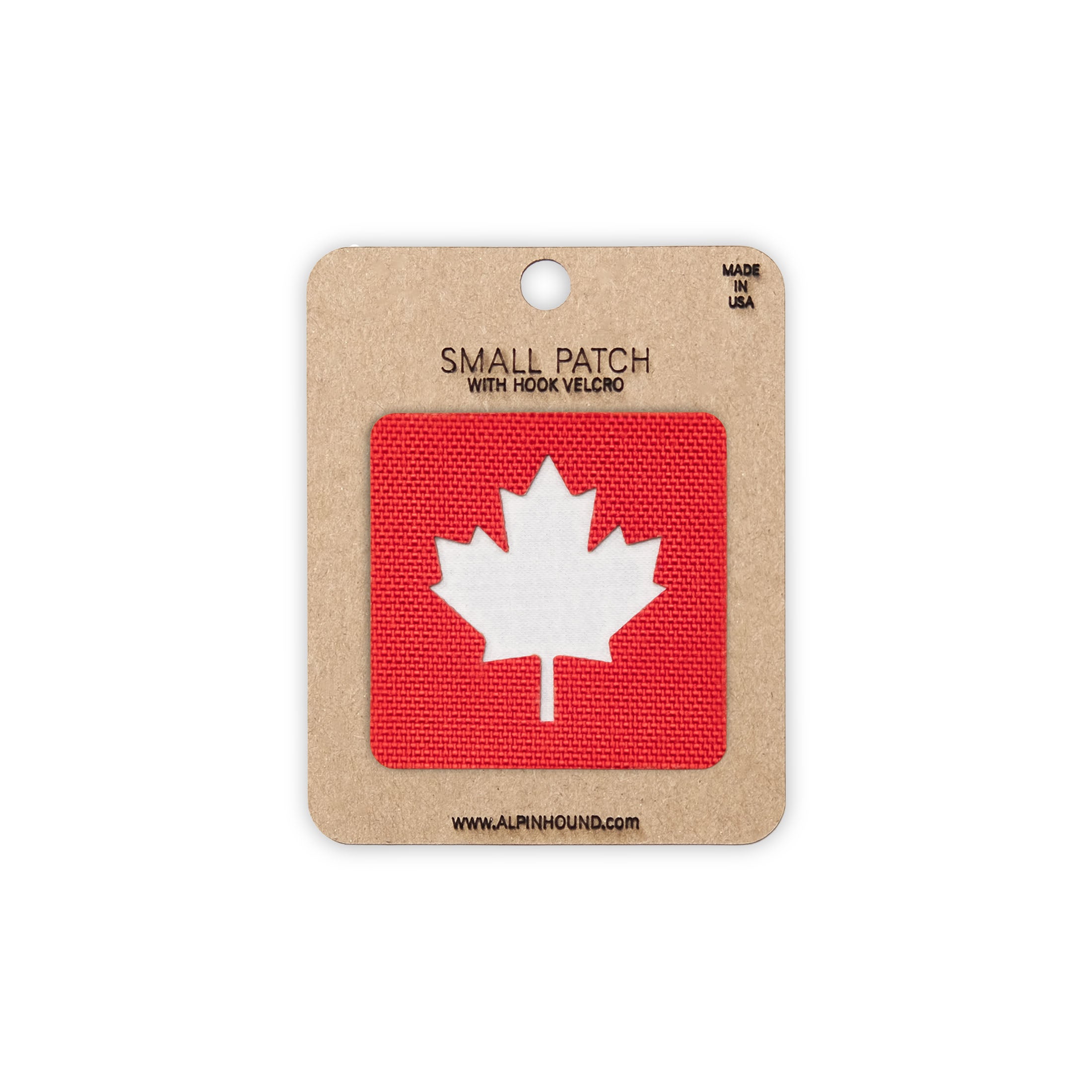 Canadian Maple Leaf Tactical Patch 1.5X1.5 Cordura Morale Patch by Alpinhound Supply
