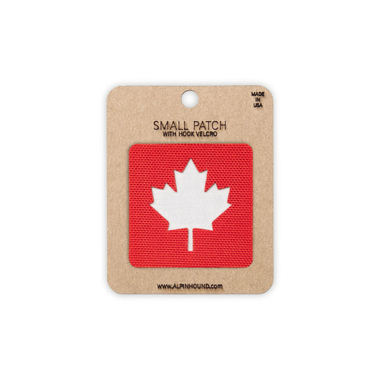 Canadian Maple Leaf Tactical Patch 1.5X1.5 Cordura Morale Patch by Alpinhound Supply