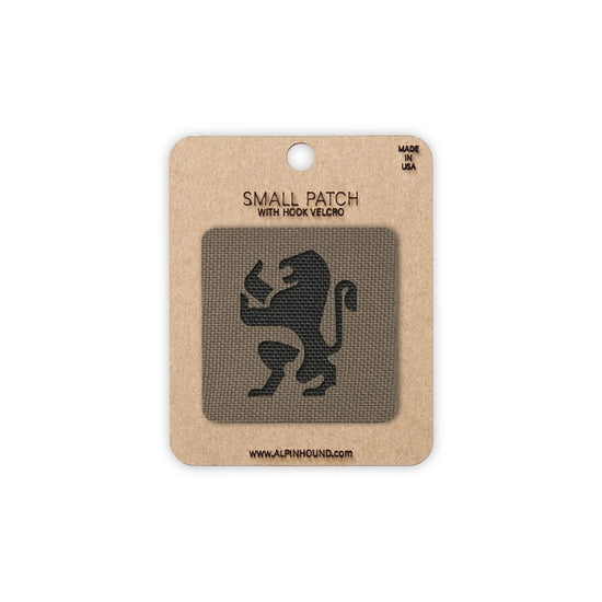 Lion Tactical Patch 1.5X1.5 Cordura Morale Patch by Alpinhound Supply