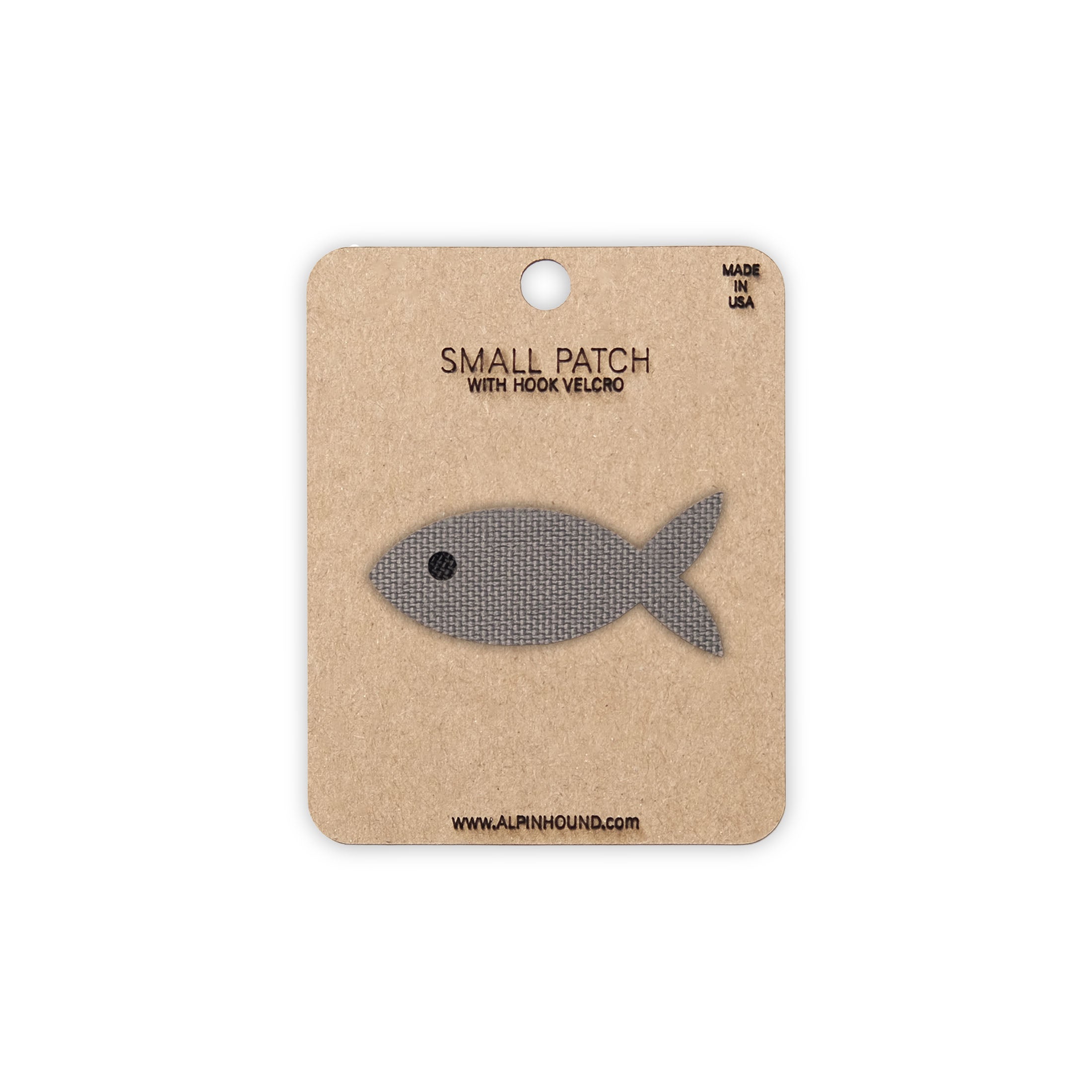 Fish Tactical Patch 1.5 Cordura Morale Patch by Alpinhound Supply