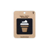 Ice Cream Cone Tactical Patch 1.5X1.5 Cordura Morale Patch by Alpinhound Supply