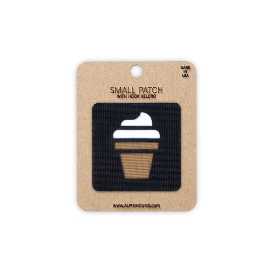 Ice Cream Cone Tactical Patch 1.5X1.5 Cordura Morale Patch by Alpinhound Supply