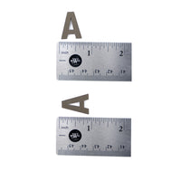 Tactical Alphabet & Numerals Set with Hook Velcro Backing