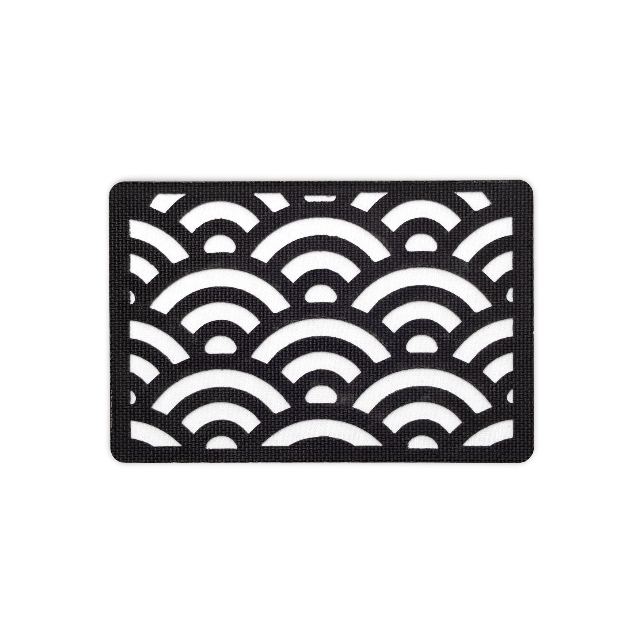 Seigaiha Wave Tactical Patch 3X2 Cordura Morale Patch – Alpinhound