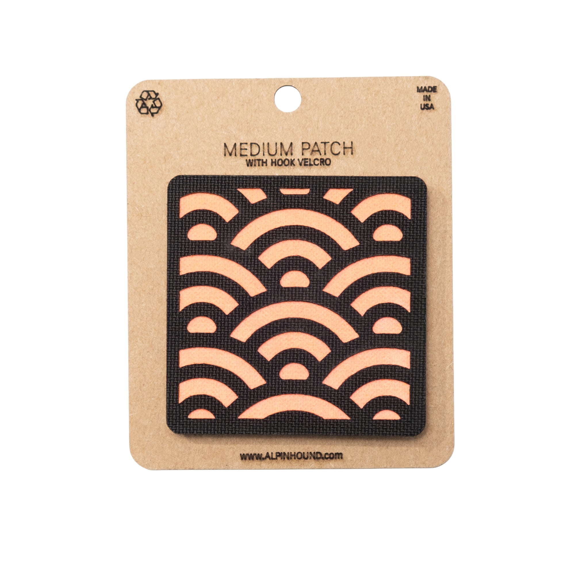 Seigaiha Wave Tactical Patch Medium 2X2