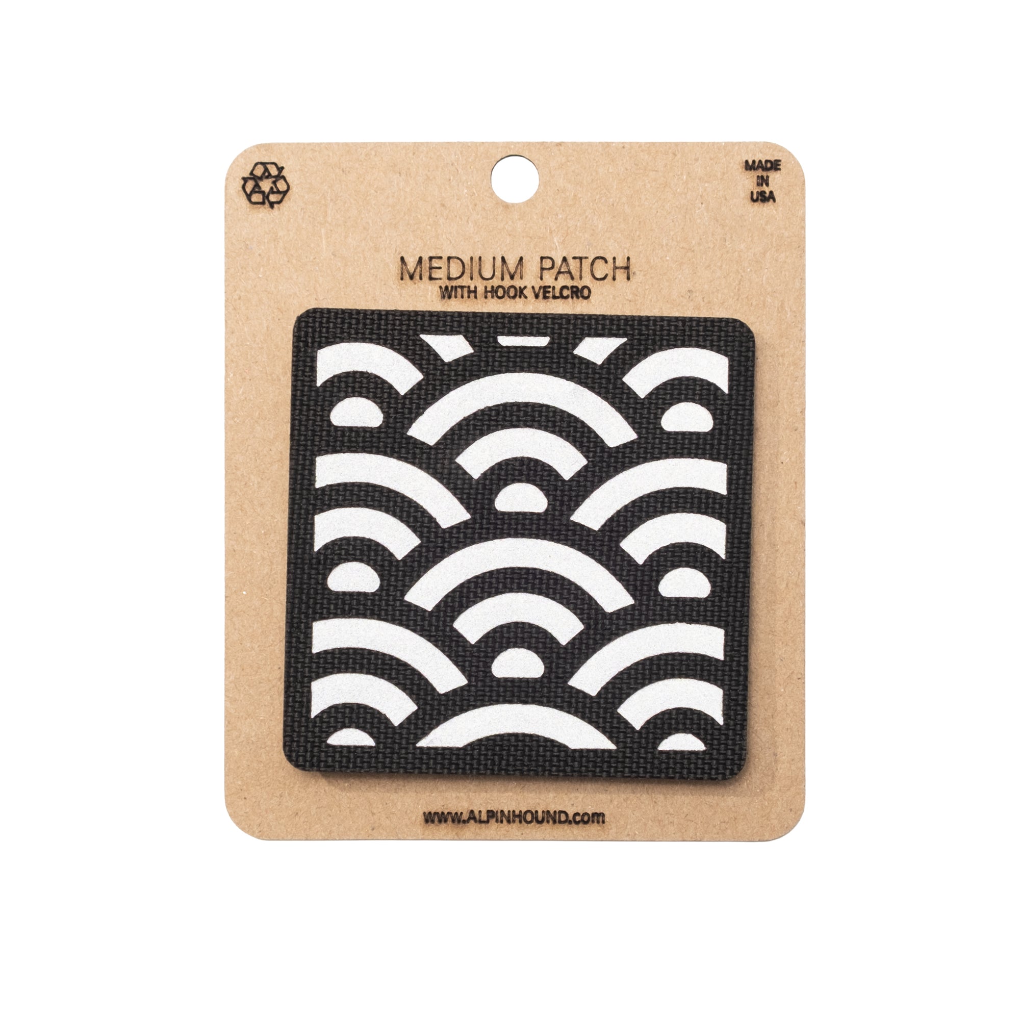 Seigaiha Wave Tactical Patch Medium 2X2