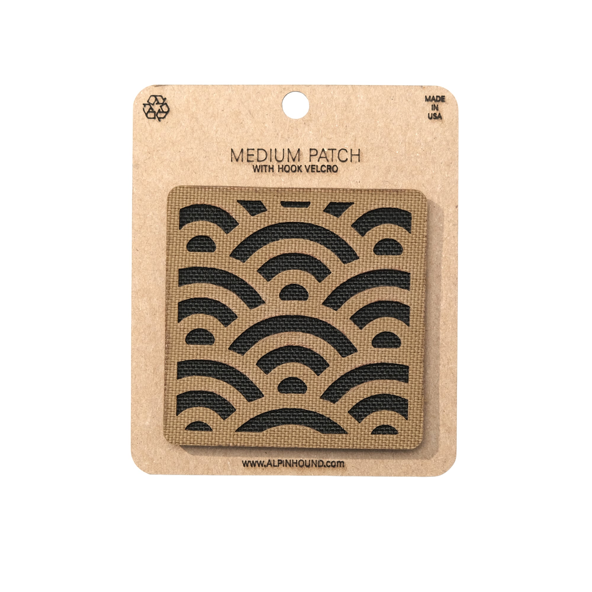 Seigaiha Wave Tactical Patch 2X2