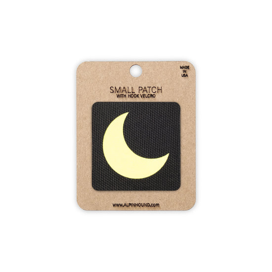 Moon Tactical Patch 1.5X1.5 Cordura Morale Patch by Alpinhound Supply