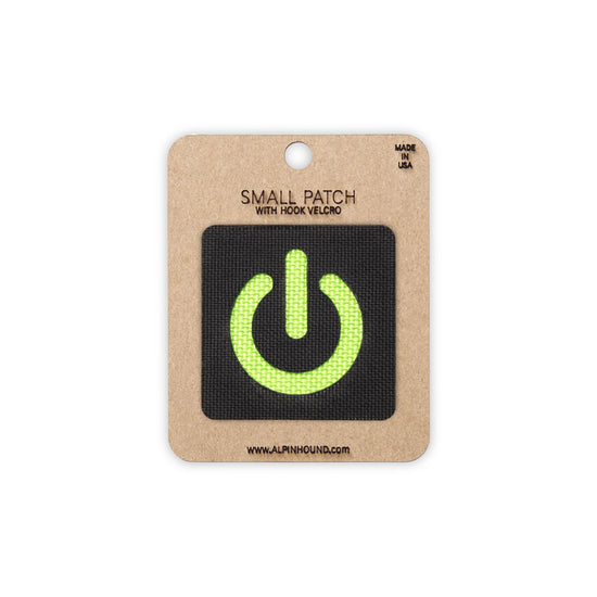 Power On Tactical Patch 1.5X1.5 Cordura Morale Patch by Alpinhound Supply